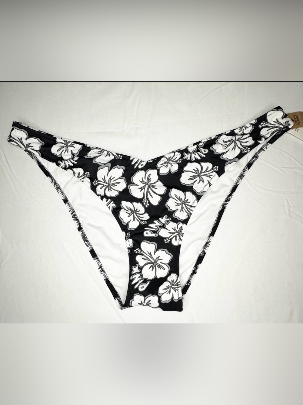 XXL Victoria's Secret
"PINK" Bikini Bottom Black, White and Gray Floral